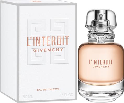 givenchy l'interdit eau de toilette 50ml